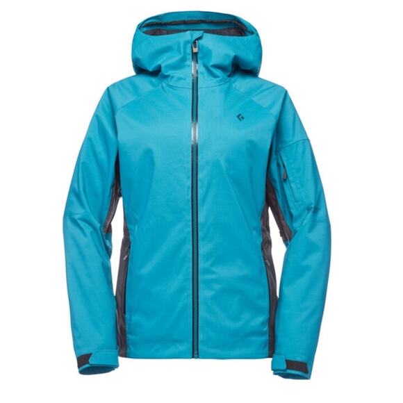 Black Diamond Women's Boundary Line Blue & gray Insulated Ski Coat Size‎ Large - Picture 15 of 16
